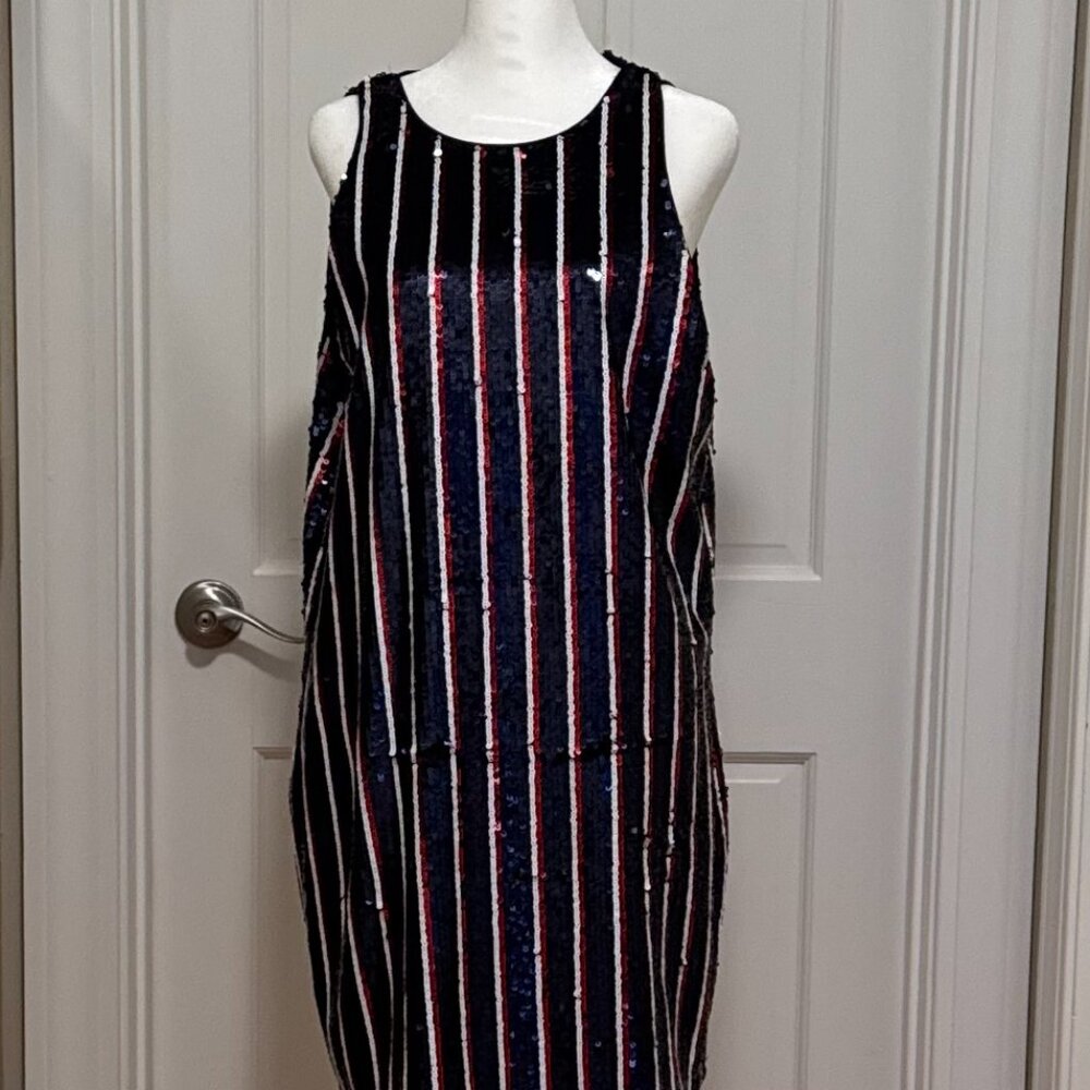 Red White & Blue Fourth of July Patriotic Dress